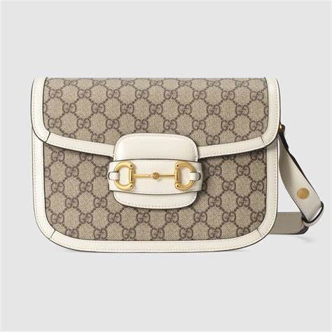 white gucci horsebit bag|vintage Gucci Horsebit shoulder bag.